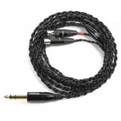 Audeze LCD fonott kábel, 6,3mm